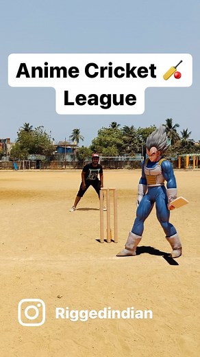 RiggedIndian on Instagram: "Anime cricket league. Humans vs anime. Who will win? #anime #cricket #chennai #india #animeedits"
