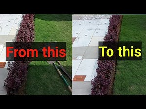 Easy Edging For Beginners || How To Shape Lawns And Edgings Like A Pro