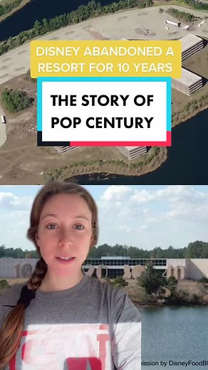why Disney had to abandon a resort for 10 years #disneyworld #abandoneddisney #disneysecrets #disneyfacts #disneyhistory #popcentury #disneyresorts
