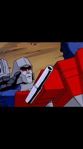 What was the best fight between Optimus Prime and Megatron? They basically fought every few episodes but one of the absolute best occurs in the episode, “More Than Meets The Eye, Part 3,” where Megatron transforms into pistol 🔫 form briefly and then switches to using his fusion canon. Eventually he is disarmed and forced to fight Optimus Prime hand to hand 👊. Luckily he is saved by Ravage 🐕 and he of course flees to his starship 🚀 and escapes. #hasbro #transformers #morethanmeetstheeye #dece