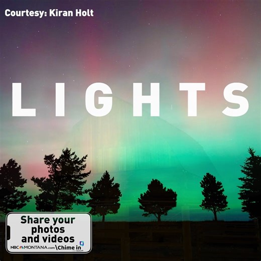 NORTHERN LIGHT SPECTACULAR: Want to see more great pictures of the northern lights? Check out the slideshow: https://bit.ly/489yU2B | NBC Montana