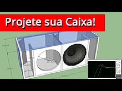 Como Projetar Sua Caixa de Som Dutada WinISD Duto Litragem - www.SOMSC.com.br
