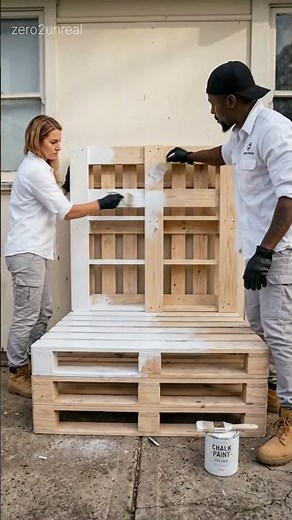 How to Turn 3 Pallets Into an Outdoor Reading Bench! 📚✨