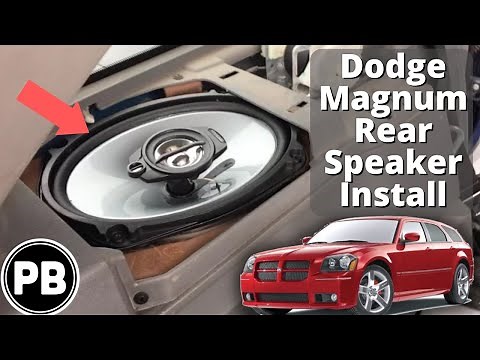 2005 - 2008 Dodge Magnum Rear Speaker Install