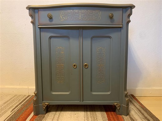 Designer Chest of Drawers, Solid Wood, Retro, Unique, Handmade, 76x79x46 Cm - Etsy