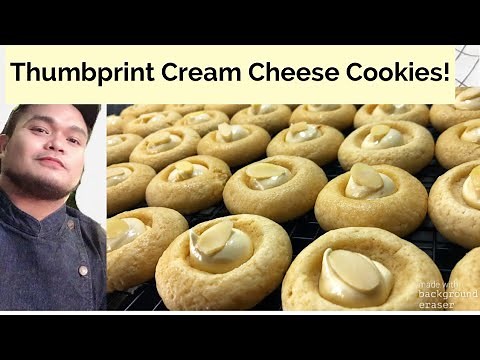 Thumbprint Cream Cheese Cookies | How to Make Thumbprint Cookies