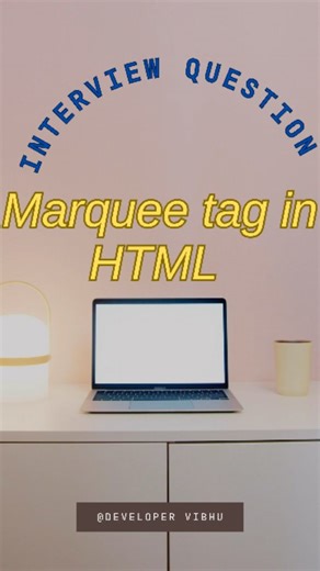 Vaibhav Dixit on Instagram: "Marquee tag in HTML #html #javascript #coding #frontend #tech #webdevelopment #fresher #ai #gpt"