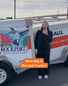 4x8 U-Haul Cargo Trailer Dimensions: Inside dimensions: 8'8" x 4'6" x 4' (LxWxH) Door opening: 3'6" x 3'9" (WxH) How much can you fit in a 4x8 U-Haul Cargo Trailer? Let’s find out. It’s the perfect size for a college dorm or a small loft. You can also use it for all sorts of home projects. #UHaul #Trailer #Towing #MovingTips #UniLife Find all listed towing vehicle requirements on our website: http://uhaulco.com/T4gU50W1L34 | U-Haul