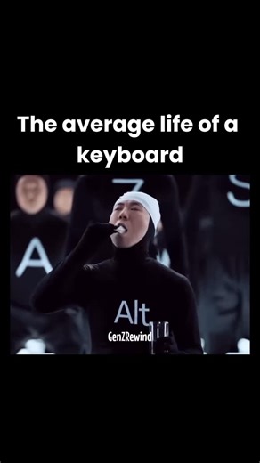 GenZ Rewind on Instagram: "The average life of a keyboard #genzrewind"