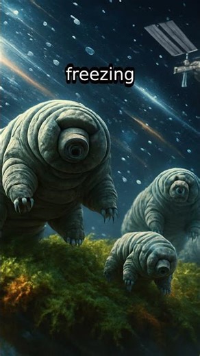 Tardigrades Found Alive in Space! 🌌 #SpaceDiscovery #Tardigrades #ScienceFacts