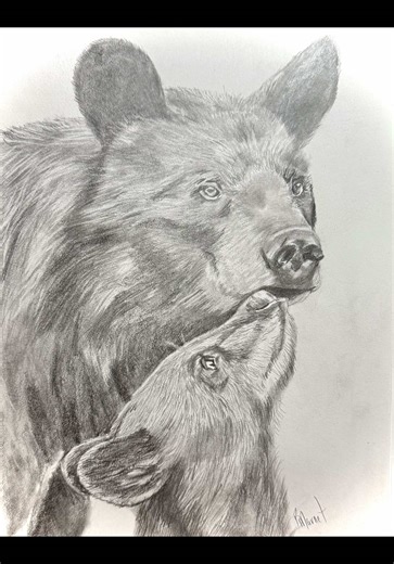 New Artwork… . . . #bears #birds #elephant #drawing #fyp