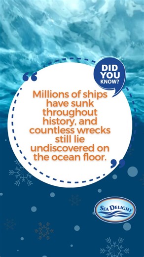 ⚓ 푫풊풅 풚풐풖 풌풏풐풘? Millions of ships have sunk throughout history, and...