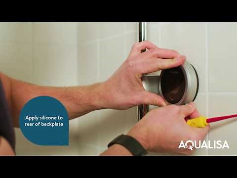 How to install an Aqualisa Q™ exposed shower system