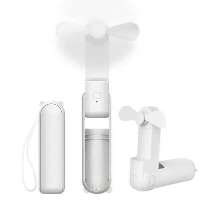 1pc Portable Foldable Travel Fan, Handheld Mini Fan, 270° Adjustable, USB Rechargeable, Personal Cooling Device, Outdoor Pocket Fan, Gift For Students And Women,Dia Dos Namorados,Brazilian Valentine's Day,Brazil Valentine's Day,June 12 Valentine's Day,Dia De São João,Festas Juninas,Love Gifts,Couple Gifts,Romantic Gifts,Anniversary Gifts,Gift For Boyfriend,Girlfriend,Present,Jewelry,Brazilian June Festival,Festa Junina,São João Festival,Festa De São Pedro,Festa De Santo Antônio,Brazil June Celeb