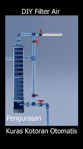 2.8M views · 32K reactions | Membuat filter air dengan pengurasan otomatis #reels #tips #trik #diy | Rumahku Istanaku | Facebook