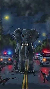 Tyke Elephant Rampage: Circus Horror & 87 Gunshots in Honolulu | True Story YT Shorts