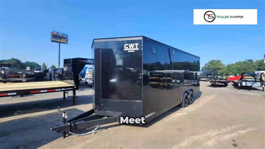 Covered Wagon 8x24 Car Hauler Enclosed Cargo Trailer | TrailerShopper.com