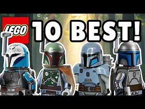 The 10 BEST Lego Star Wars Mandalorian Minifigures Ever Made