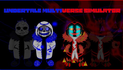 Undertale:Multiverse Simulator Error 404(Butterfly404)&Virus 404(Overkill)【技能展示】