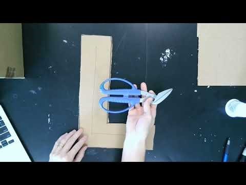 Paper Mache Letter- Part 1 (Constructing Form)
