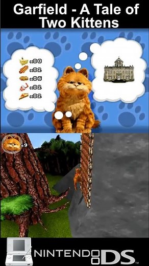 😺 Garfield: A Tale of Two Kittens – Nintendo DS Gameplay