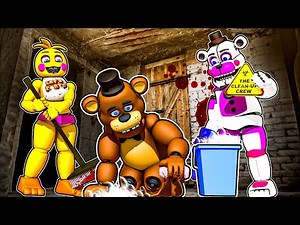 Freddy and Funtime Freddy Play CLEANUP CREW in Five Nights at Freddy's