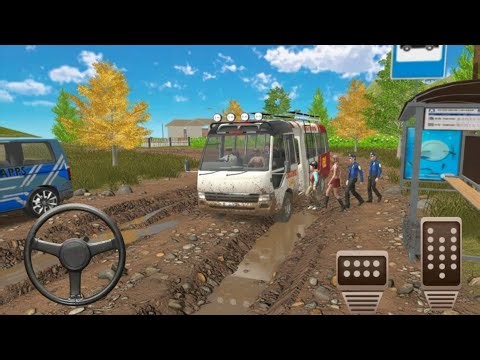 Mini Coach Bus Game Euro Bus Bus Wala Game Passenger Transport Bus 3d Game - Android Gameplay