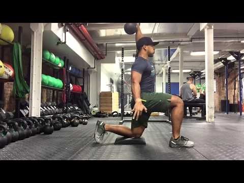 Kneeling Overhead Press