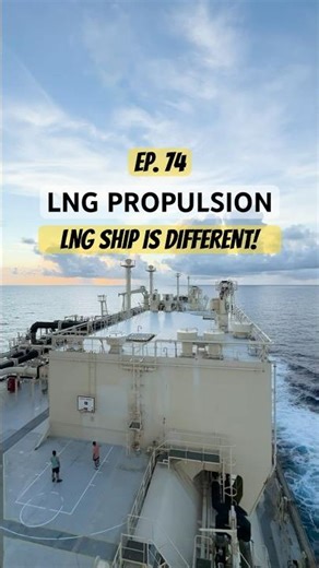 74/100 LNG Propulsion | Sailor's Logbook #shorts #lifeatsea