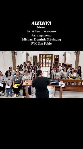Aleluya - Misa Antonio | PYC San Pablo Choir Performance
