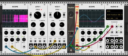 【声音设计】VCVRack S&H Demo