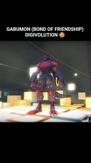 Gabumon (Bond of Friendship) Digivolution 🤩 #digimon #digivolution #ps5 #gaming #gameplay #anime