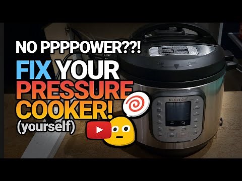 How to FIX your Instant Pot Pressure Cooker! Won't turn ON! Easy DIY thermal fuse repair
