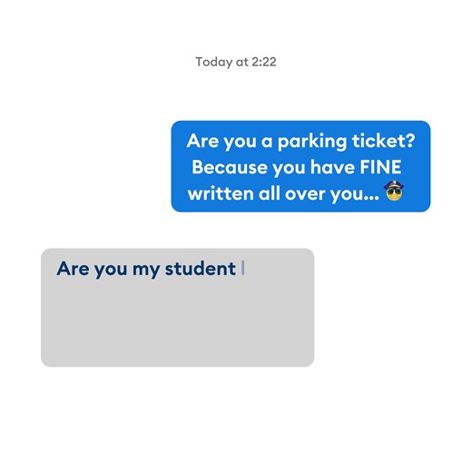 YIKES! What would be your natural response? 👀 #Texting #DatingBanter #Unbothered #IntroMessages | Zoosk