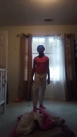 Young girl expresses herself through dance in her bedroom#dance #dancing #bedroomdance