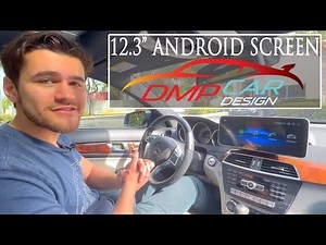 12.3" ANDROID SCREEN for Mercedes-Benz C-Class C250 C300 C350 C63 (W204)