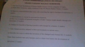 The Universal Declaration of Human Rights covers various catego... | Filo