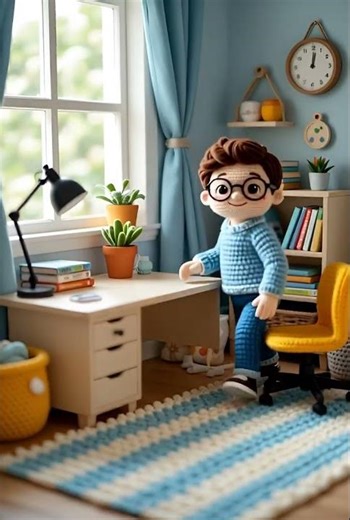 Cute Study Animation 📚 | Motivational Study Video | Study Vibes #StudyMotivation#StudyVibes