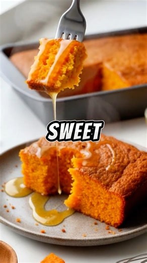 Healthy Sweet Potato Cake 🍠 Soft & Easy Recipe!