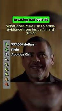 Breaking Bad Quiz – Test your knowledge 🎯🧠