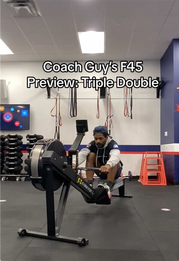 Coach Guy’s F45 Preview: Triple Double #F45tripledouble #f45workout #tripledouble #fitnesstips #athomeworkout