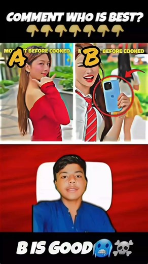 A, or B? Comment w emoji😂💀 #trollface #pickone #funnyshorts #trollcompilation