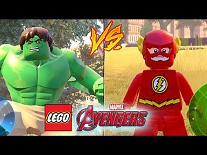 HULK VS FLASH - LEGO Marvel Avengers (LEGO Marvel Vingadores)