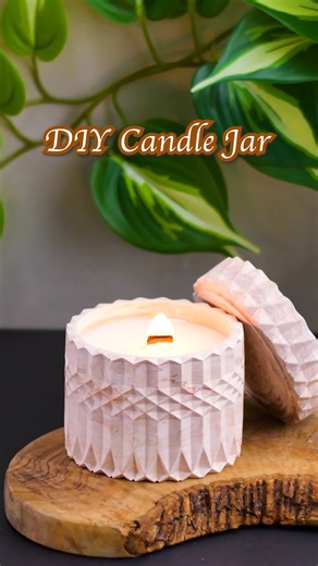 Blossom on Instagram: "Get crafty and create your own cozy glow with this DIY candle jar! 🕯️"