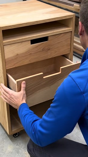 2.2K views · 15 reactions | Sometimes I like to cut wood into pieces but then put it back together in order. Continuous grain makes these drawer fronts look considered and just a little bit better. I used | Maxine Janet | Facebook