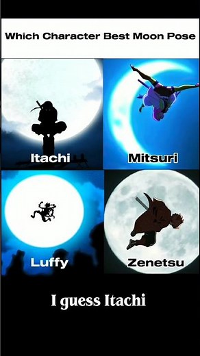 Best Moon Pose in Anime? 🌙