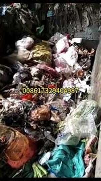 Powerful Twin Shaft Garbage Shredder 🔥 Waste Crushing | Industrial Shredder in Action