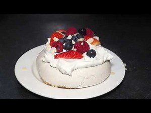 Vegan Meringue & Pavlova Recipe