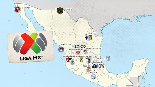 Liga MX: Map locations & stadiums of every team in Mexico's top division | Goal.com US
