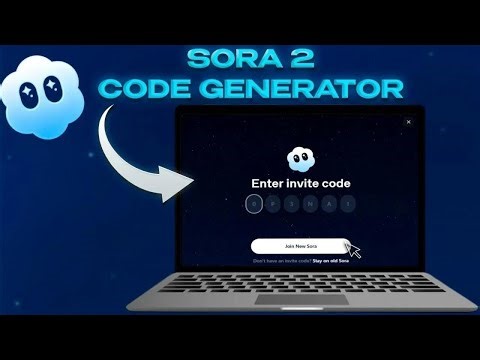 Sora 2 Invite Code Generator | How to Get Sora 2 Invite Code Fast & Free!
